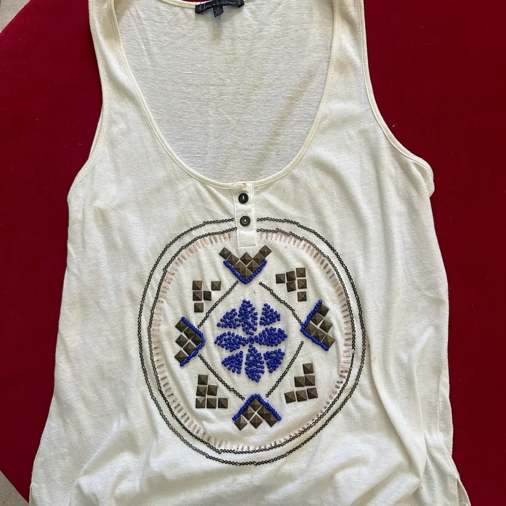 Lucca couture tank top